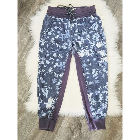 NEW Anthropologie The Nomad Blue and White Joggers - XS - Picture 5 of 10